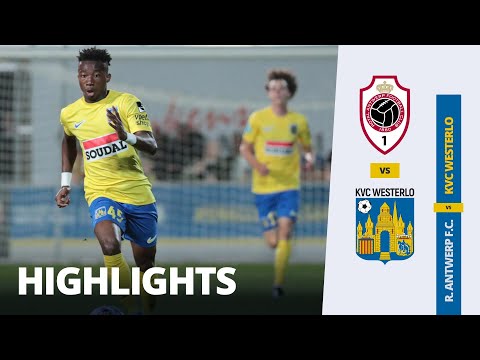 Highlights • R. Antwerp F.C. 3 - 0 KVC Westerlo (04.09.2022)