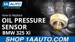 How to Replace Oil Pressure Sensor 97-06 BMW 325 Xi