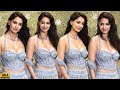 Disha Patani KILLER Look In Plunging Neckline Outfit At Anant Ambani Radhika Merchant B Ceremony