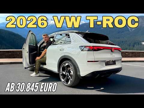 VW T-ROC 2026: ALLES NEU beim Erfolgs-SUV?! Hybrid | Allrad | Check | Sitzprobe