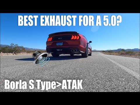 2020 Mustang GT Borla S-Type Cat-back Exhaust Review!