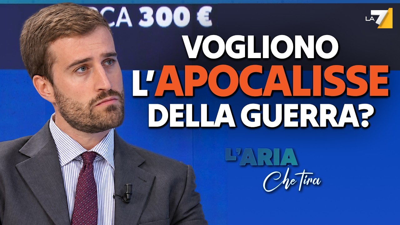 L'Aria Che Tira - 23/09/26 - Lo chiamano RIARMO, mentre preparano l'APOCALISSE