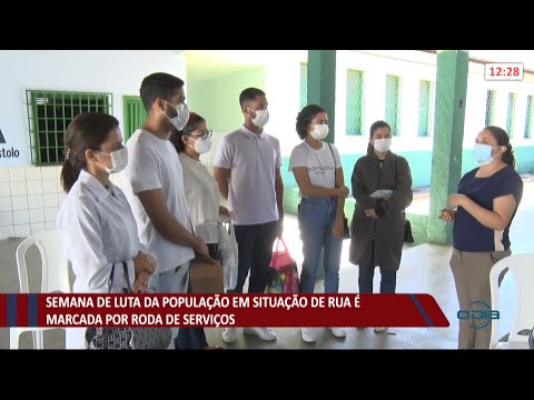 Semana de luta da populacão em situacão de rua eÌ marcada por roda de serviços 20 08 2021