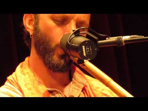 VIDEO 3571 Eliyahu Sills flute & vocals and Jason Ranjit Parmar frame drum, July 29, 2016, WFS Conve