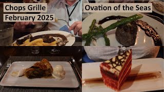 Chops Grille Ovation of the Seas February 2025