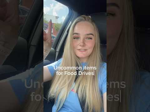 Donations for the Food Bank 🥞🍴#foodbank #fooddrive #reccomendations #donations #foodbankdonations