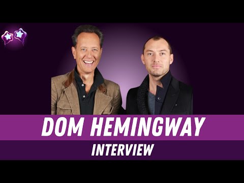 Jude Law & Richard E. Grant Interview on Dom Hemingway Movie