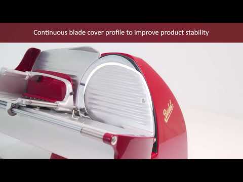 Détail technique et vidéo de la trancheuse BERKEL Home Line Plus 200