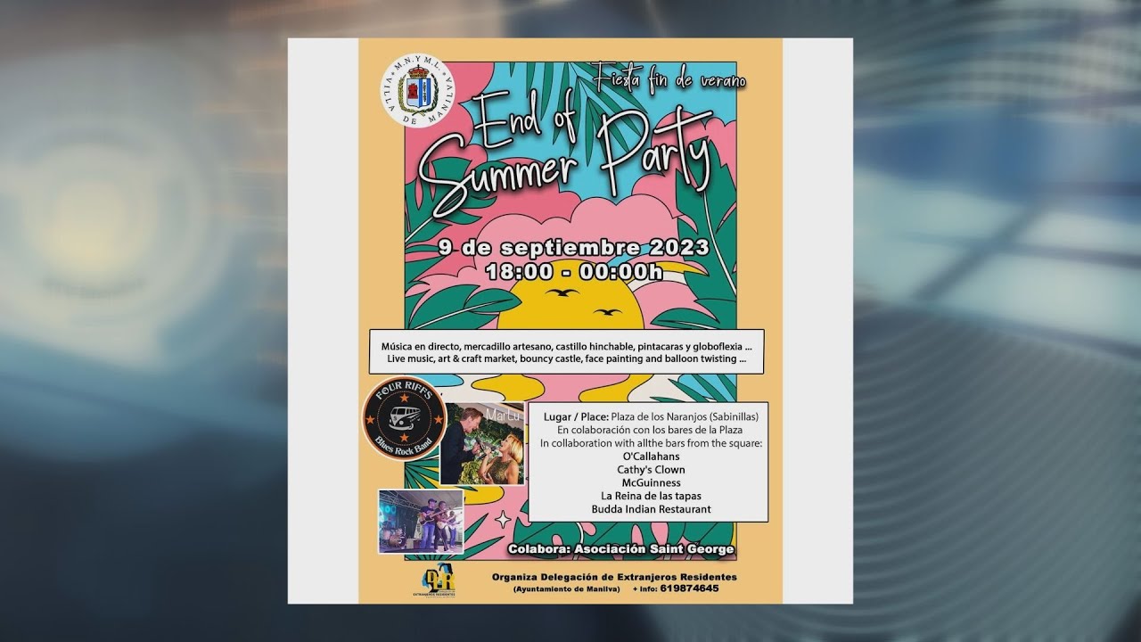 Este sábado se celebra la End of Summer Party