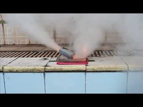 First KNSB Rocket Motor's (not so) Static Fire Test