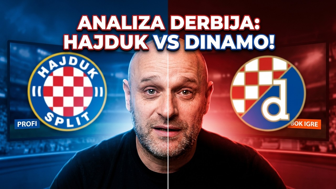Derbi na Poljudu: Hajduk vs Dinamo - Analiza i prognoze! DD Bog Igre !
