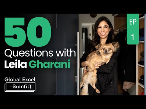 50 (Excel) Questions with Leila Gharani | Global Excel Summit 2023 50 (Excel) Questions with Leila Gharani | Global Excel Summit 2023