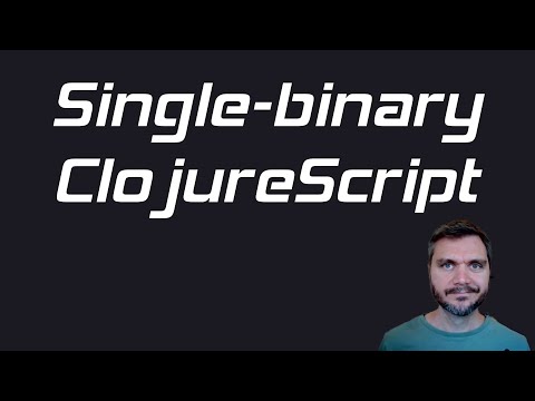 Single-binary ClojureScript
