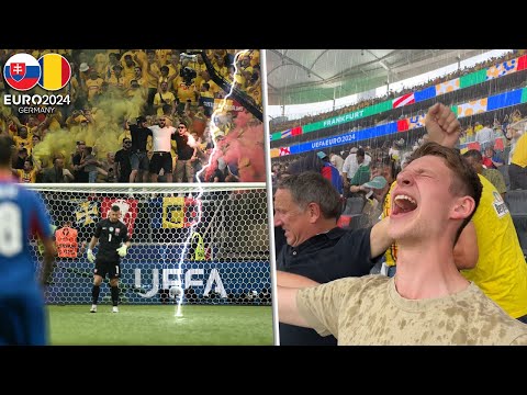 THE MOMENT LIGHTNING STRUCK a EURO 2024 MATCH
