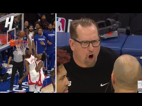 GOALTEND OR CLEAN? Kevin Durant Blocks Maxey, Sends Game to OT 😳