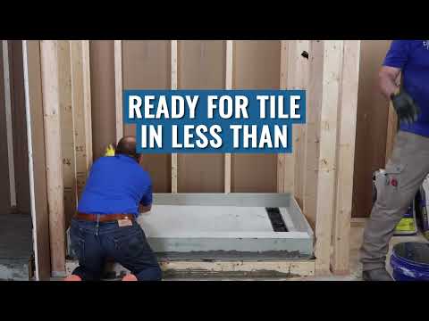Tile Redi Shower Pan for DIY Projects