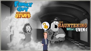 Family Guy: The Quest For Stuff | The Hauntening Event | JAMES WOODS