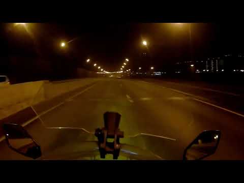 Night riding at foggy Kaluzhskoye Highway. OST: Asenssia, LUNAR VISION - Мечта.