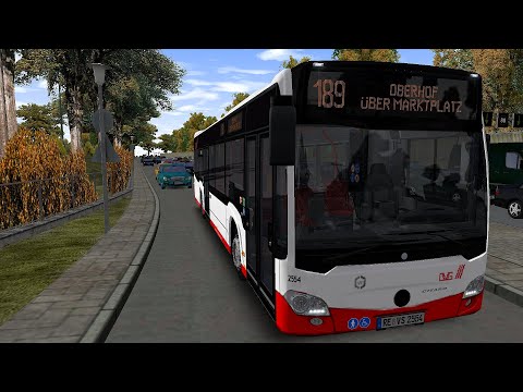 Omsi 2 Addon Projekt Gladbeck - Route 189 Stadion - Oberhof (PC)