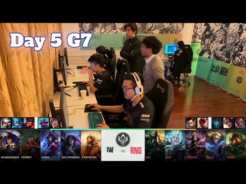 IW vs RNG - Day 5 LoL MSI 2022 Group Stage | İstanbul Wildcats vs Royal Never Give Up full game
