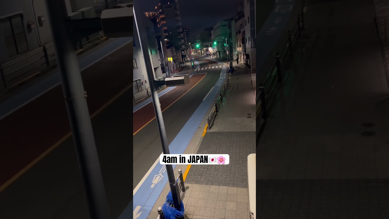 4am in JAPAN🇯🇵🌸 #japan #fblifestyle