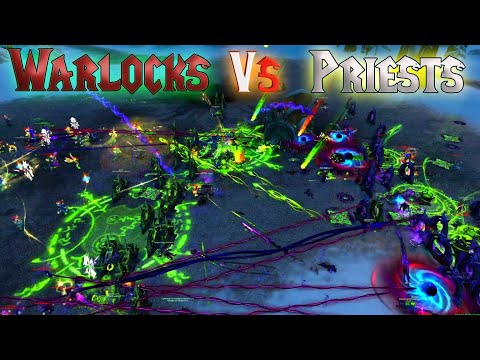 40 Warlocks VS 40 Priests