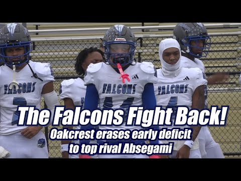 Oakcrest 35 Absegami 17 | Football | West Jersey Football League | Donovan Linthicum 4 TDs!