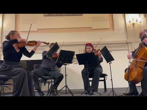 Vilnius String Quartet plays "Fruit of Silence" by P. Vasks