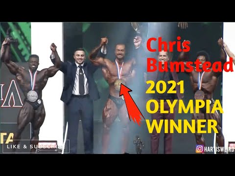Chris Bumstead WINS 2021 CLASSIC MEN'S PHYSIQUE OLYMPIA!!! 3X CHAMP IS CROWNED!!!