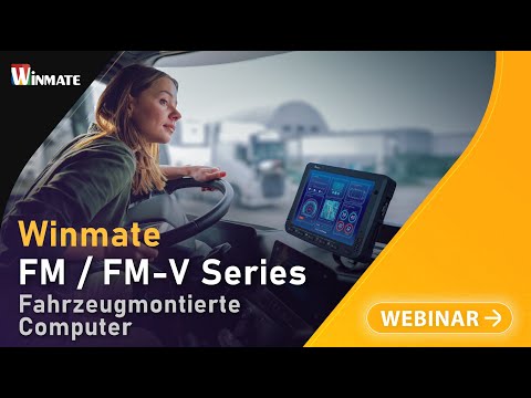 Winmate Fahrzeugmontierte Computer FM- / FM-V- Serie