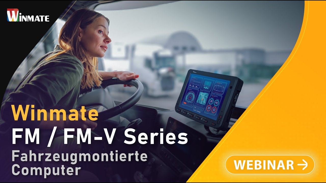 Winmate Fahrzeugmontierte Computer FM- / FM-V- Serie