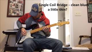 DEMO: G&L Legacy Tribute pickup upgrade & comparison with Little 59