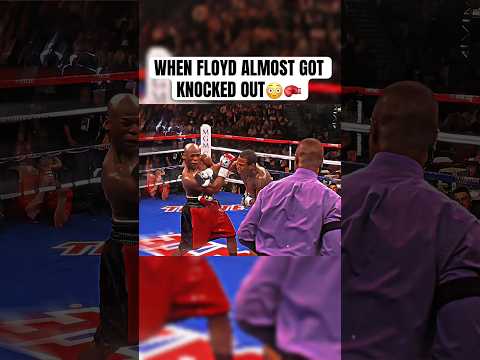 Floyd almost got KO‘d 😳🥊 #boxing #floydmayweather #shanemosley #knockout #boxinghighlights