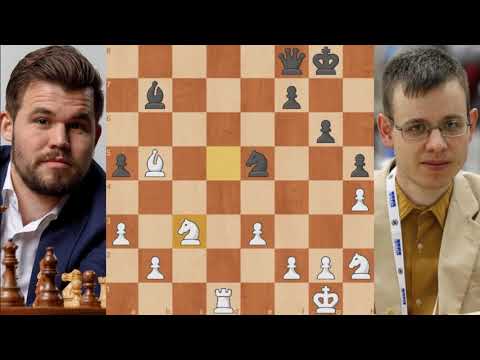 Magnus Carlsen sacrificed his queen and defeated David Navara