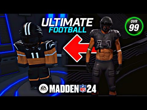 I Made My Roblox Ultimate Football Build In Madden 24... Ep. #1