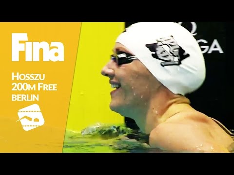 Katinka Hosszu repeated gold in the 200m freestyle