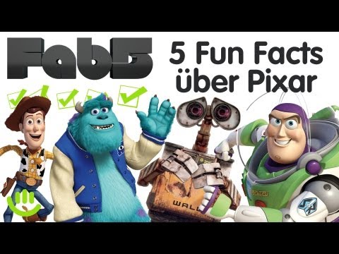 5 Fun Facts über Pixar - Fab5