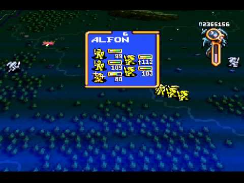 Let's Play Ogre Battle - March of the Black Queen - Ep 7-1 Slums of Zenobia