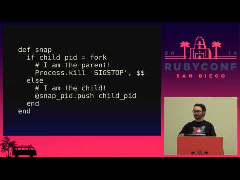 RubyConf 2014 - A Partial-Multiverse Model of Time Travel for Debugging byBrock Wilcox