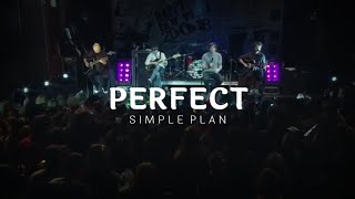 Simple Plan - Perfect Acoustic Live! (LYRICS)