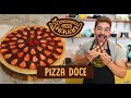 COMO FAZER PIZZA DOCE DE CHOCOLATE COM MORANGO HAVAN