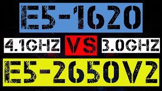 XEON E5-1620 VS E5-2650 v2
