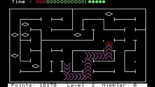 Sharp MZ-700 Game: Nibbler (1984)