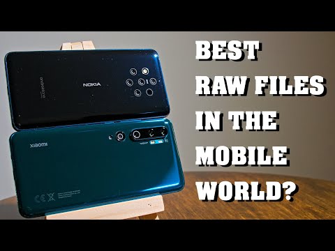Xiaomi Mi Note 10 vs. Nokia 9 PureView - RAW comparison