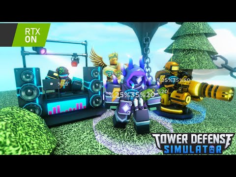 Roblox Tower Defense Simulator with RTX On...