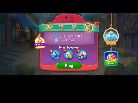 Level 5572 very hard Fishdom