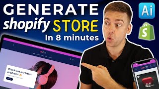 Generate A Shopify Store with AI in 8 minutes (2026)