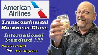 Flight Review - American AIrlines Trancon Service from New York to LA in Business Class