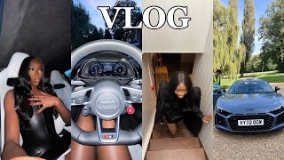 VLOG: AUDI GAVE ME AN R8, FAMILY TIME, LADY'S BATH TIME, SKIN CONSULTATIONS & LIONSGATE +