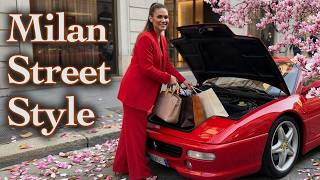 Sophisticated Milan Street Style March 2026: How Fashionistas Dress at 15°C/60°F | Fashion Vlog